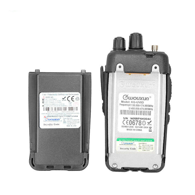 Wouxun KG-UV8D Professional Dual/Cross-Band Scaner Duplex Repeater Two Way Radio
